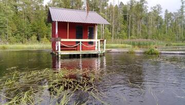 Фото номера Бунгало у воды Комплексы для отдыха с коттеджами/бунгало Peebu Kämping г. Kilingi-Nõmme 3